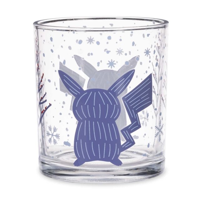 Pokémon Winter Woodland Blue & White Glass Tumblers (4-Pack)